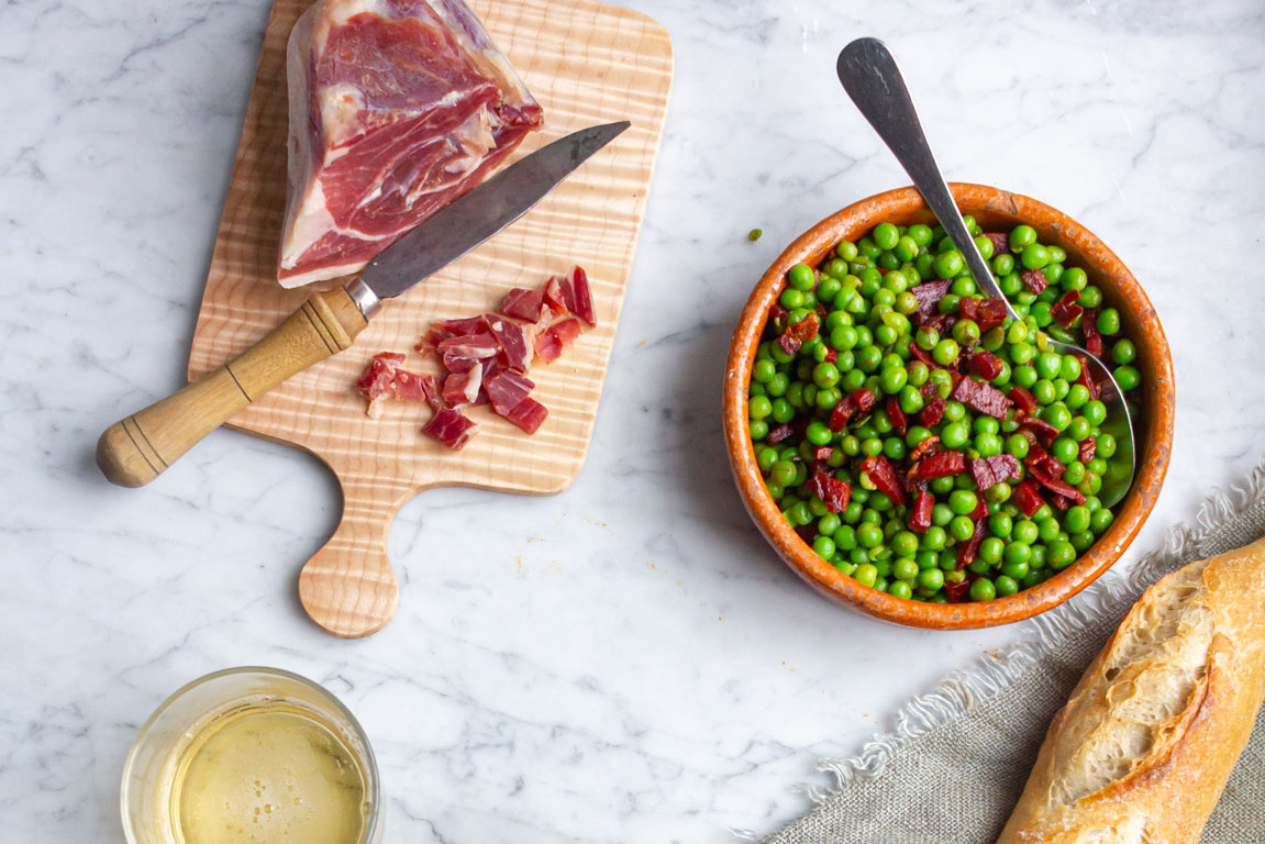 English Peas and Spanish Ham